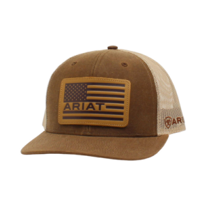 Gorra Ariat Bandera USA Café