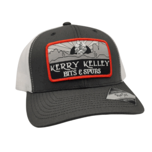 Gorra Red Dirt Color Gris-Blanco Kerry Kelley