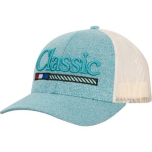 Gorra Classic Color Turquesa-Blanca