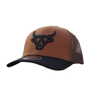Gorra Lost Calf Color Negra Café
