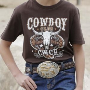 Camiseta Cowboy Cinch para niño.