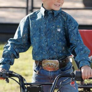 Camisa Cinch paisley para niño