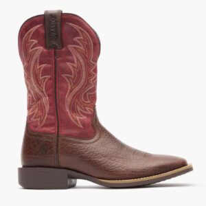 Bota Durango Caoba y Rojo