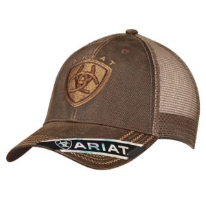 Gorra Ariat café .