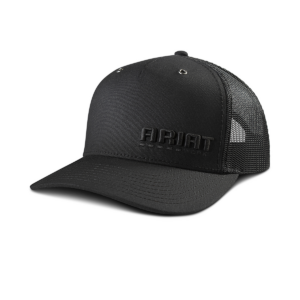 Gorra Ariat negra logo bordado.